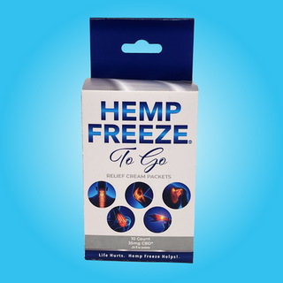 Hemp Freeze® TO-GOs Wholesale Case of 12